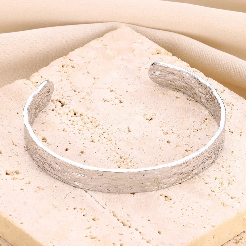 Bracelet Arka - Manchette dorée